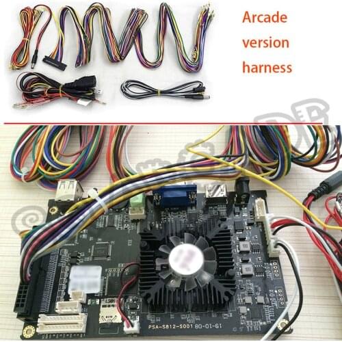 Home version arcade cable with jamma cable function for connecting arcade accessories such as button joysticks coin acceptor etc