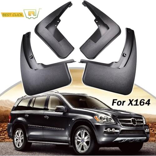 Splash Guards For GL-Class X164 2007 2008 2009 2010 2011 2012 Mud Flaps GL450 GL350 Mudguards Fender Flares GL Class Mudflaps