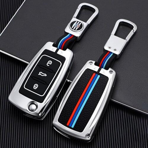 Car Key Case Cover For Volkwagen VW Golf 4 MK4 5 MK5 6 MK6 Polo 6R 9N Bora Tiguan Passat B5 B6 B7 Jetta Lavida Caddy Accessories