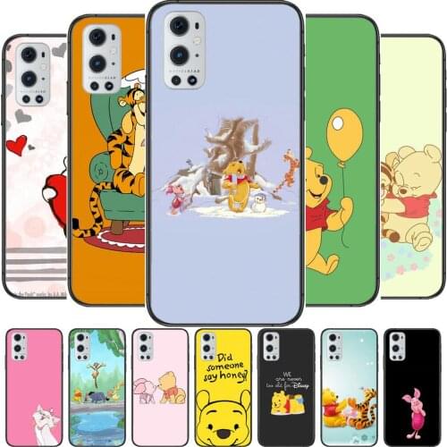 Winnie Bear Heart For OnePlus Nord N100 N10 5G 9 8 Pro 7 7Pro Case Phone Cover For OnePlus 7 Pro 1+7T 6T 5T 3T Case
