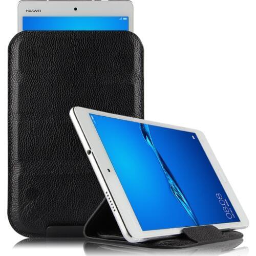 Case Cowhide Sleeve For Huawei MediaPad M3 lite 10 Protective Cover Genuine Leather For Huawei BAH-W09 BAH-AL00 L09 10.1" Tablet