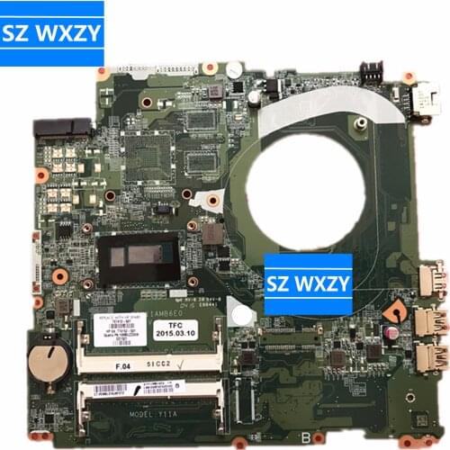 For HP 17-F Series Laptop Motherboard 767410-501 767410-001 With i3-4030U CPU DAY11AMB6E0 100% Tested Fast Ship