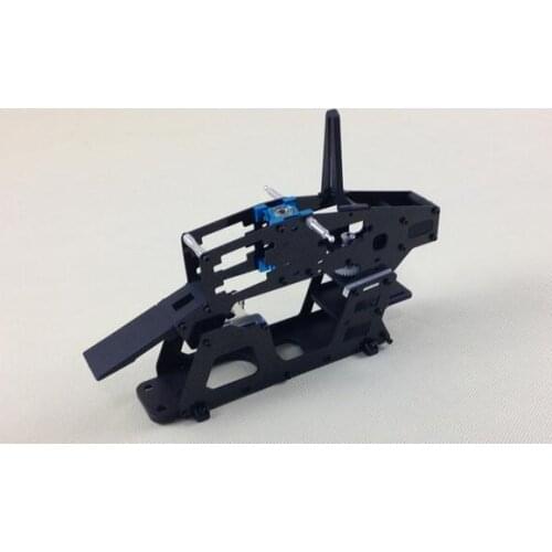 Carbon MIXED main frame kit for Trex ALign SPORTS 450 V3 belt RC Helicopter