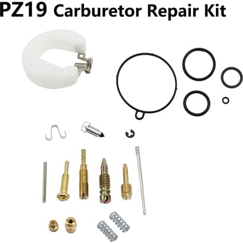 PZ19 19mm Carburetor Carb Repair Rebuild kit parts For Dirt Pit Bike ATV Quad Go Kart Buggy Motorcycle Motocross
