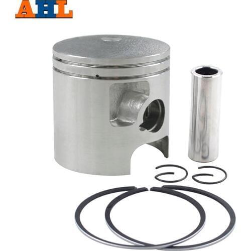 AHL Bore Size 56 56.25 56.5 57 mm Motorcycle Standard Piston Kit Pin Rings Clips Set For Kawasaki KDX125 KDX 125 1990-1999
