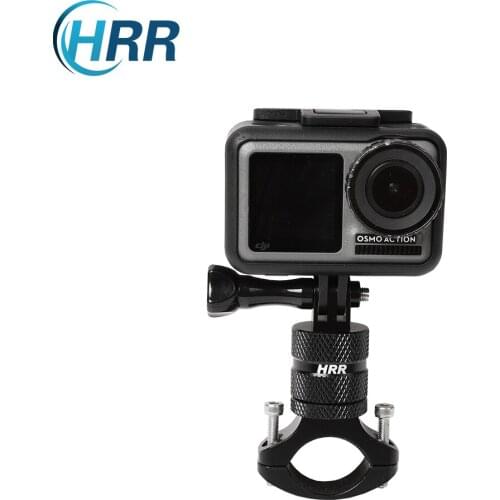 Bike Handlebar Mount Clip Bicycle Motorcycle Bracket for GoPro Hero 9/8/7/6/5 Black Session MAX DJI OSMO Action Insta360 ONE R