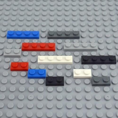 145pcs Thin Figures Bricks multiple color Educational Creative Size DIY Bulk Set Building Blocks Compatible Classic Parts