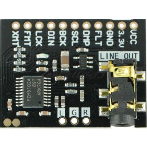 NEW I2S PCM5102A DAC Decoder 32bit Player Module ES9023 PCM1794 For Raspberry Pi