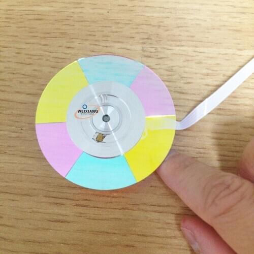 Original Projector Color Wheel For Toshiba PRHD4A TV Projection Color Wheels,6 segments 55mm