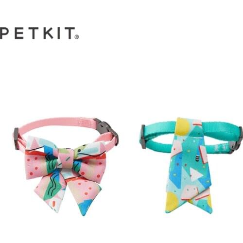 PETKIT Adjustable cat Bow Tie Bowknot Collar Cute Necktie collars for Party Puppy Kitten Cat and Small Dogs