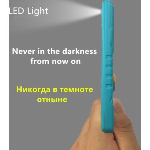 ZT08 Portable Slim Card Type Digital Multimeter 8000 Counts AC DC Voltmeter Ohm Voltage Frequency Meter with LED Light