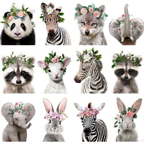 SHAYI New Diamond Mosaic Anime Elephant Resin 100% Full Square/Round Drill Diamond Painting 5D DIY Picture Rhinestone Home Decor