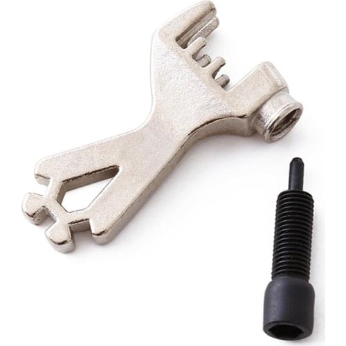 Bicycle Chain Breaker Mountain Bike Carbon Steel Spoke Wrench Repair Tool Portable Practical Durable Cycling Spanner Parts