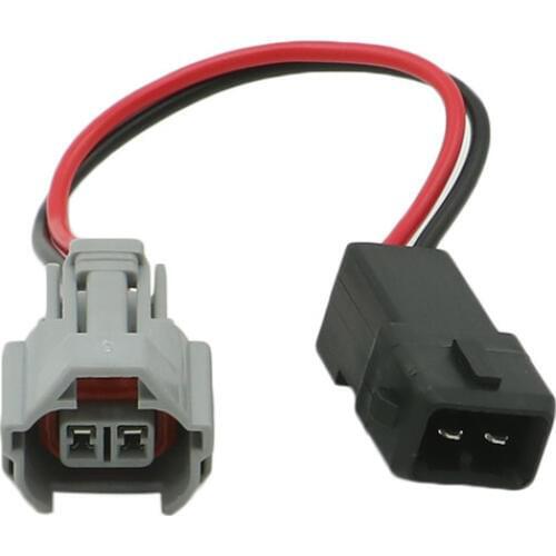 1 PIECE Injector Connector Plug Clip PnP Adapters female for EV1 Bosch/Jetronic male-Wired