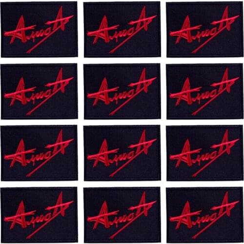 Prajna 10PCS Hippie Skull Patch Iron On Rock Patch Embroidered Patches For Clothes Jacket Fabric Band Metal Music Applique Badge