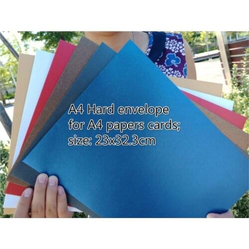 20pcs/lot A4 Envelope No.9 Super Large A4 Envelope File Bag Business Special Large 9th Extra Thick Portfolio Can Custom LOGO