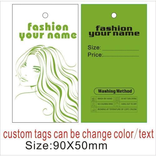 500PCS custom clothing label/tags,personalized labels can be change text and logo