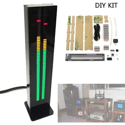 AS60 Dual Channel LED Digital Music Spectrum o Sound Level Display DIY Kit