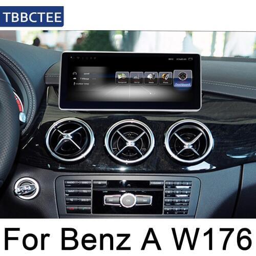 For Mercedes Benz A Class W176 2015~2019 NTG HD Screen Android Car GPS Navi Map Stereo Original Style Multimedia Player Radio