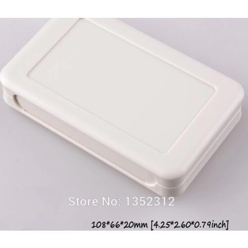 Free shipping one pcs 108*66*20mm plastic handheld enclosure project box for electronic instrument case abs junction box