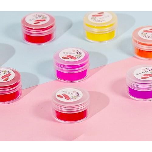 16 Colors DIY Lip Gloss Material lipstick Powder Long-lasting Coloring Mica Powder Handmade Lipstick Tool