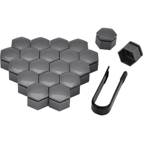 NS Modify 20pcs 22mm Car Tyre Wheel Hub Covers Protector Tire Wheel Screw Bolts Nuts Covers Protection Caps For Buick Regal