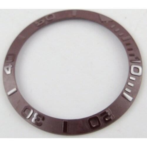 38mm Watch Face Ceramic Bezel Insert For 40mm Submariner Automatic Mens Watches Replace Accessories