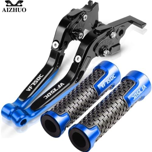 FOR HONDA VF750C CD CD2MAGNA 1994-2003 2002 Folding Extendable Brake Clutch Levers Handle Grips Ends Motorcycle CNC Accessories