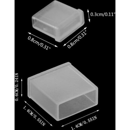 H05A 10PCS Charging Cable Cord USB Port Dust Plug Prevent Rust Case Protector Cover Phone Charger Accessories for android