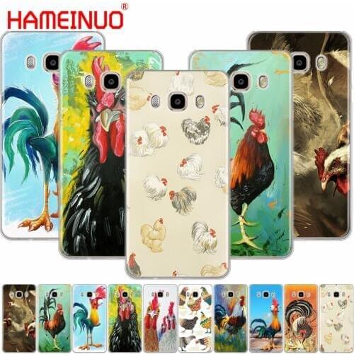 HAMEINUO Chicken Big Rooster Luxury Hybrid cover phone case for Samsung Galaxy J1 J2 J3 J5 J7 MINI ACE 2016 2015 prime