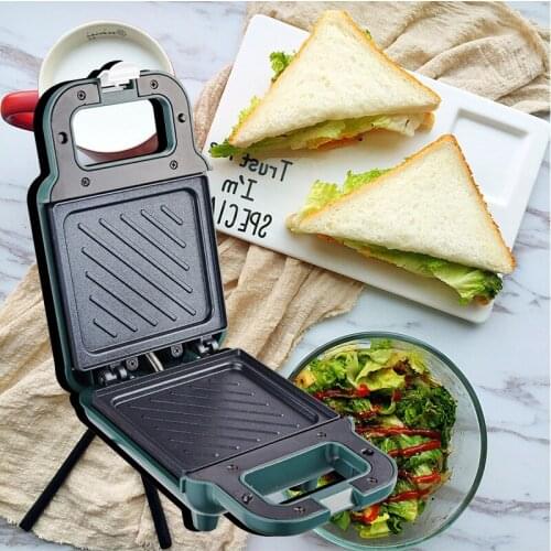 Internet Celebrity Star Light Breakfast Toast Driver Home Travel Portable Can Press Barbecue, Bake, Fried Egg Sandwich Machine