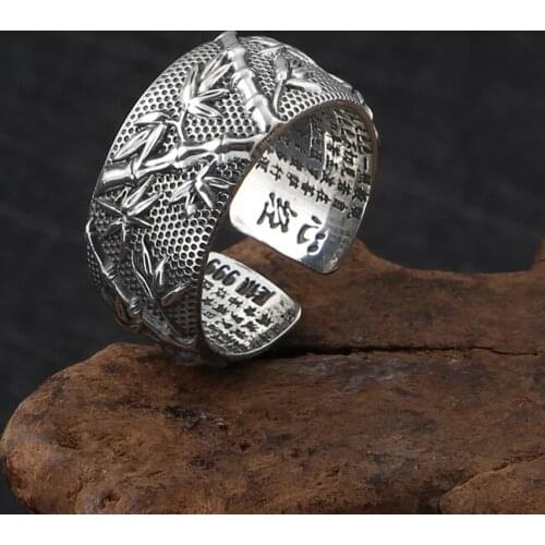 Серебряные кольца для мужчин 泰贤阁 China At AliExpress