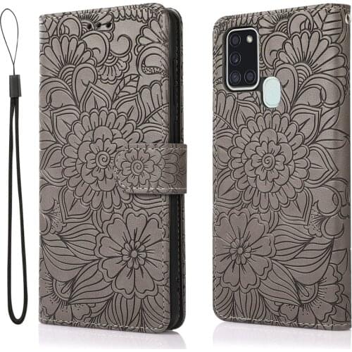 A21S Leather Case for Samsung Galaxy A20E A20 A30 A50 A70 A32 A52 A72 A51 A71 A81 A91 A6 2018 A20S A10S Card Holder Wallet Cover