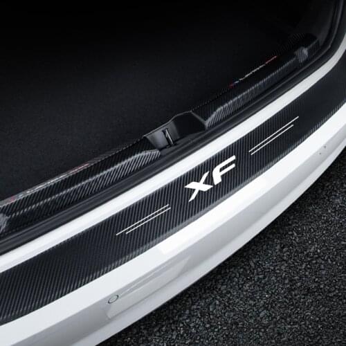 For Jaguar XF 2008 2010 2011 2012 2013 2014 2015 2016 2017 2018 2019 2020 2021 Car Trunk Rear Bumper Sticker Tuning Accessories