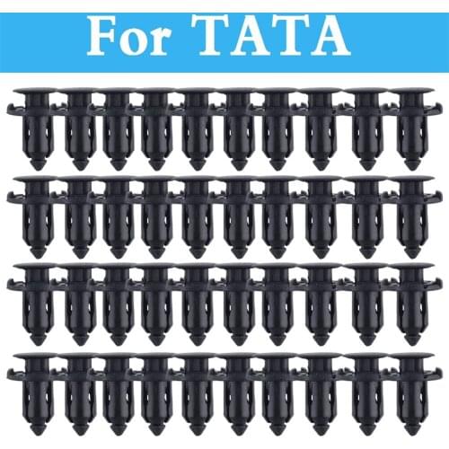 Plastic Rivets Retainer Clips Car Fender Auto Parts Panel Trim Clips Rivet Fastener For Tata Indica Indigo Nano Safari Aria Sumo