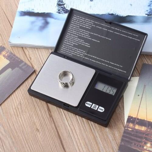 Mini Portable 100g x 0.01g Electronic Jewelry Gold Gram Balance Gram Digital Scale with LCD Blue Backlight Display