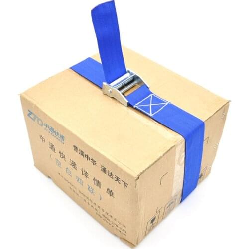 3m*25mm Car Motorcycle Bike Tension Rope Tie Down Strap Strong Ratchet Belt Luggage Bag Cargo Lashing With Metal Buckle CHIZIYO