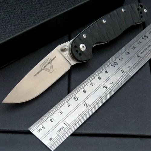 R2jungle adventure outdoor camping folding knife 9Cr18blade G10 handle hunting survival multi-functional knives EDC kitchen tool