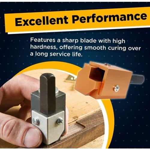 Corner Chisel Tool High Accuracy Quick Cutting Hinge Recess Corner Wood Chiseling Tool for Squaring Hinge Recess TN88