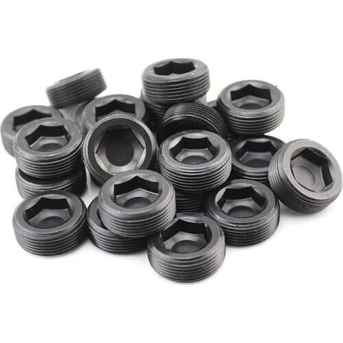 Wkooa Set Screws Socket Jam Screws Flat Tip M10-M33 Grade 12.9