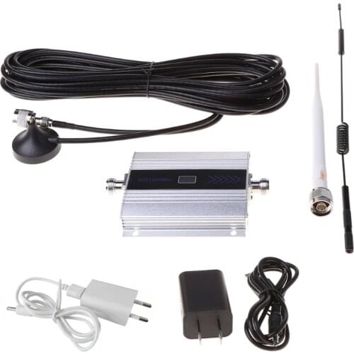 1 Set DCS 1800MHz Mobile Phone 2G/3G/4G Signal Booster Cell Phone Repeater Amplifier Antenna Signal Receiver
