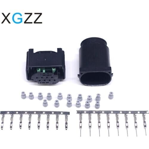 5 Set 8 Pin Reverse Sensor Radar 1-1418552-1 Automotive Connector For VW BMW BENZ 1-1534229-1 1534229-1
