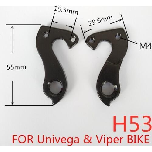 5pc Bicycle gear rear derailleur hanger alloy mech dropout road mtb For Univega Viper Rear Derailleur Hangers Mech Gear Dropouts