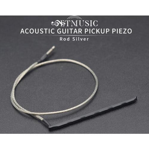 6 String High Sensitive Acoustic Guitar Bridge Saddle Rod Piezo Metal Rod Folk Guitar Pickup Stick Guitar Accessories