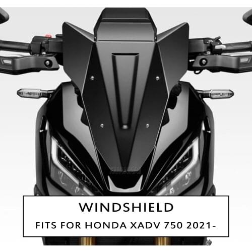 Motorcycle Accessories Windshield For Honda X-ADV 750 XADV 750 X ADV XADV750 2021 - Windscreen Aluminum Wind Shield Deflectore