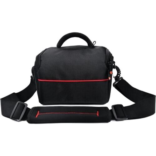 FOSOTO Digital DSLR Camera Bag Shoulder Bag Fashion Waterproof Case For Canon Nikon Sony Lens Pouch Bag Photography Photo Bag