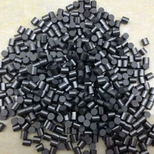 500pcs Graphite particle diameter 6*8mm graphite column / inlaid copper sleeve graphite lubrication column / graphite cylinder