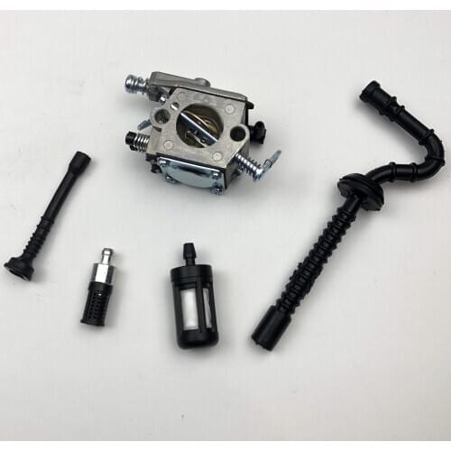 Carburetor Carb Kits Fit for STIHL 021 023 025 MS210 MS230 MS250 Chainsaw Carburetor Carb Fuel Filter/Line Oil Filter/Line