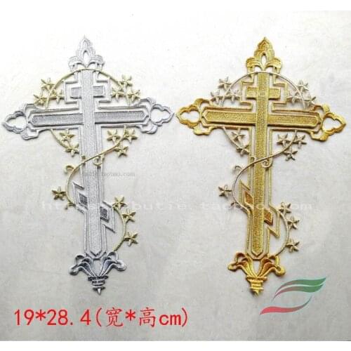 Adhesive cloth stickers J5 clothes embroidery lace cross badge ironing flower stickers ancient costume cheongsam stage