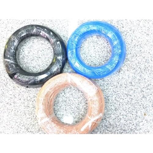 1 Reel 200M Resistant to high temperature 250 ℃ 200M 50ohm M17/113 RG316 single shielded RF Coaxial cable